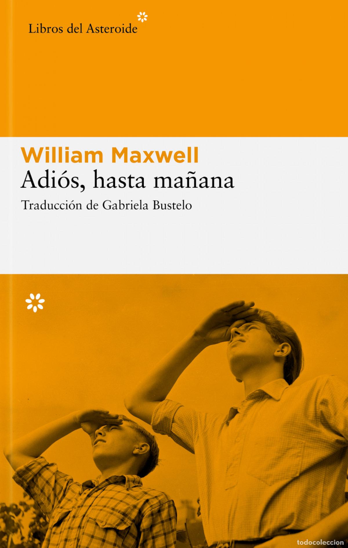 Libros: Adi&oacute;s, hasta ma&ntilde;ana - Maxwell, William - Foto 1