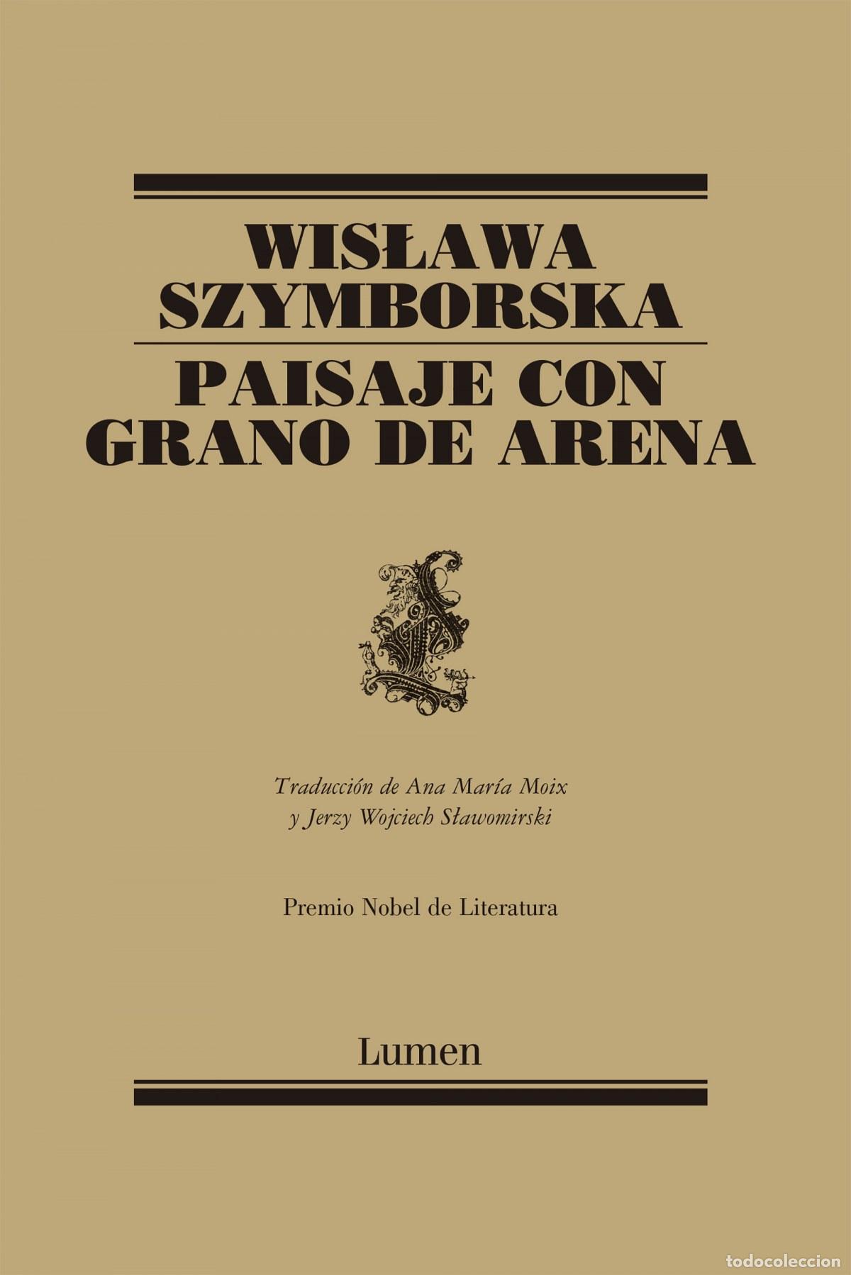Libros: Paisaje con grano de arena - Szymborska,Wislawa