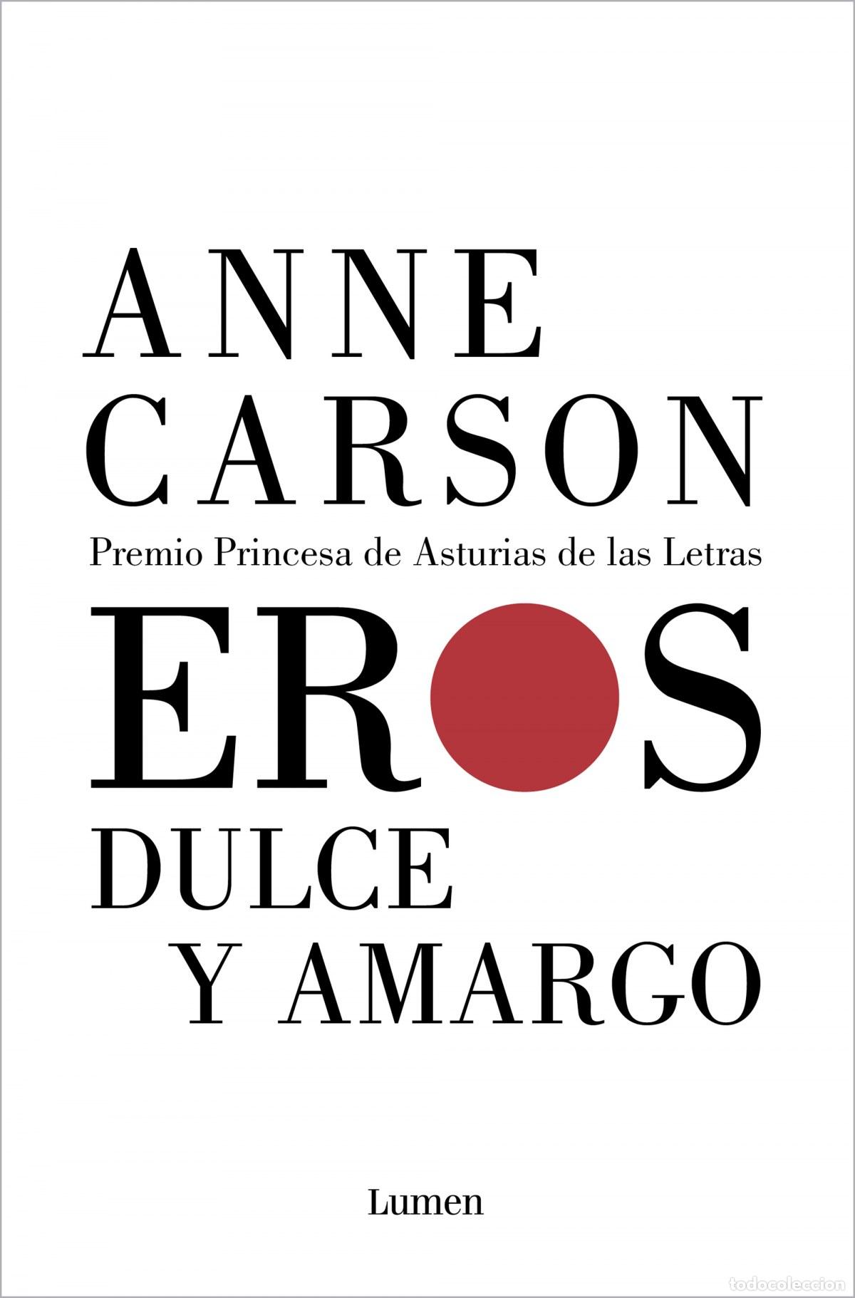 B&uuml;cher: Eros dulce y amargo - Carson, Anne