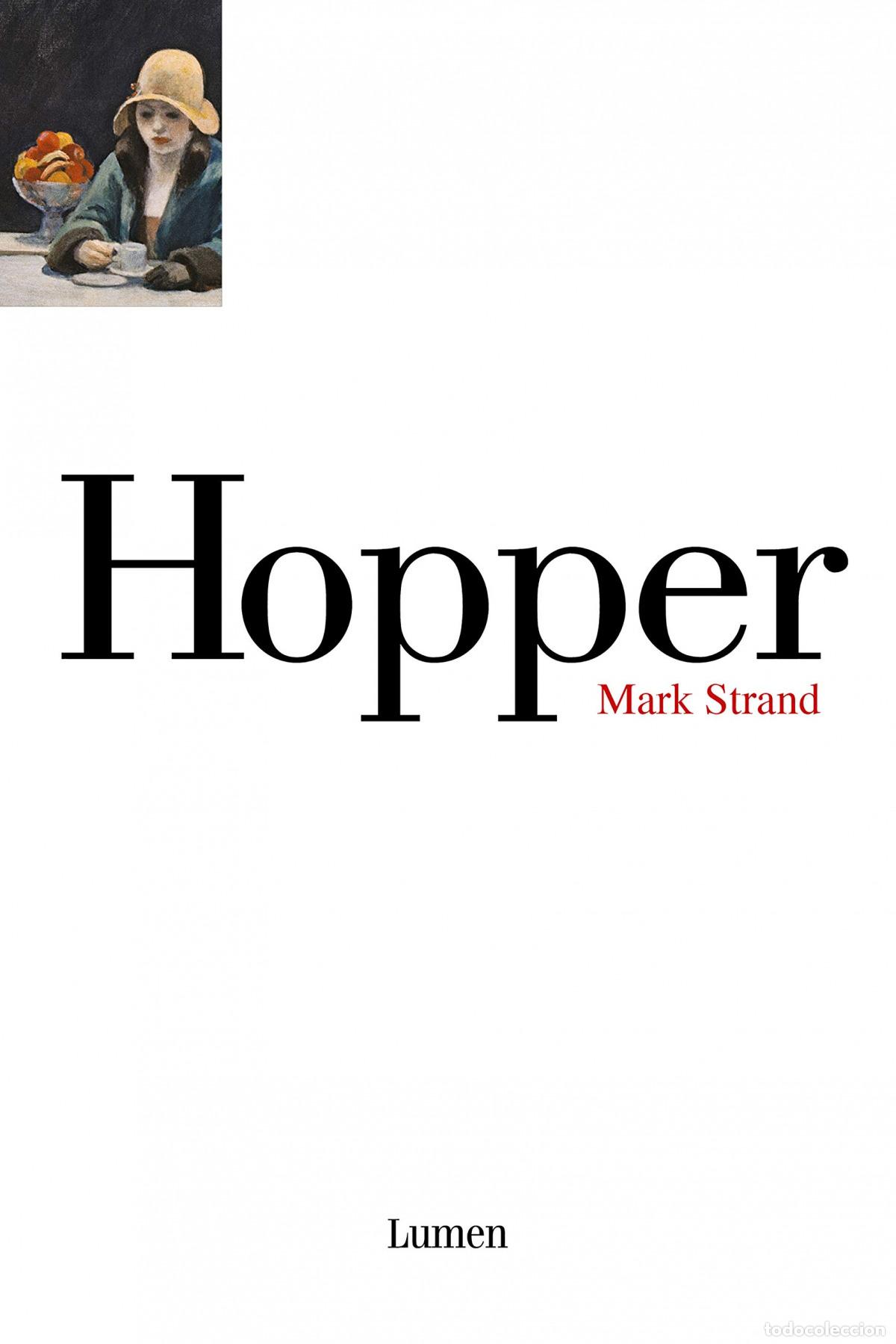 Libros: HOPPER - Strand, Mark - Foto 1