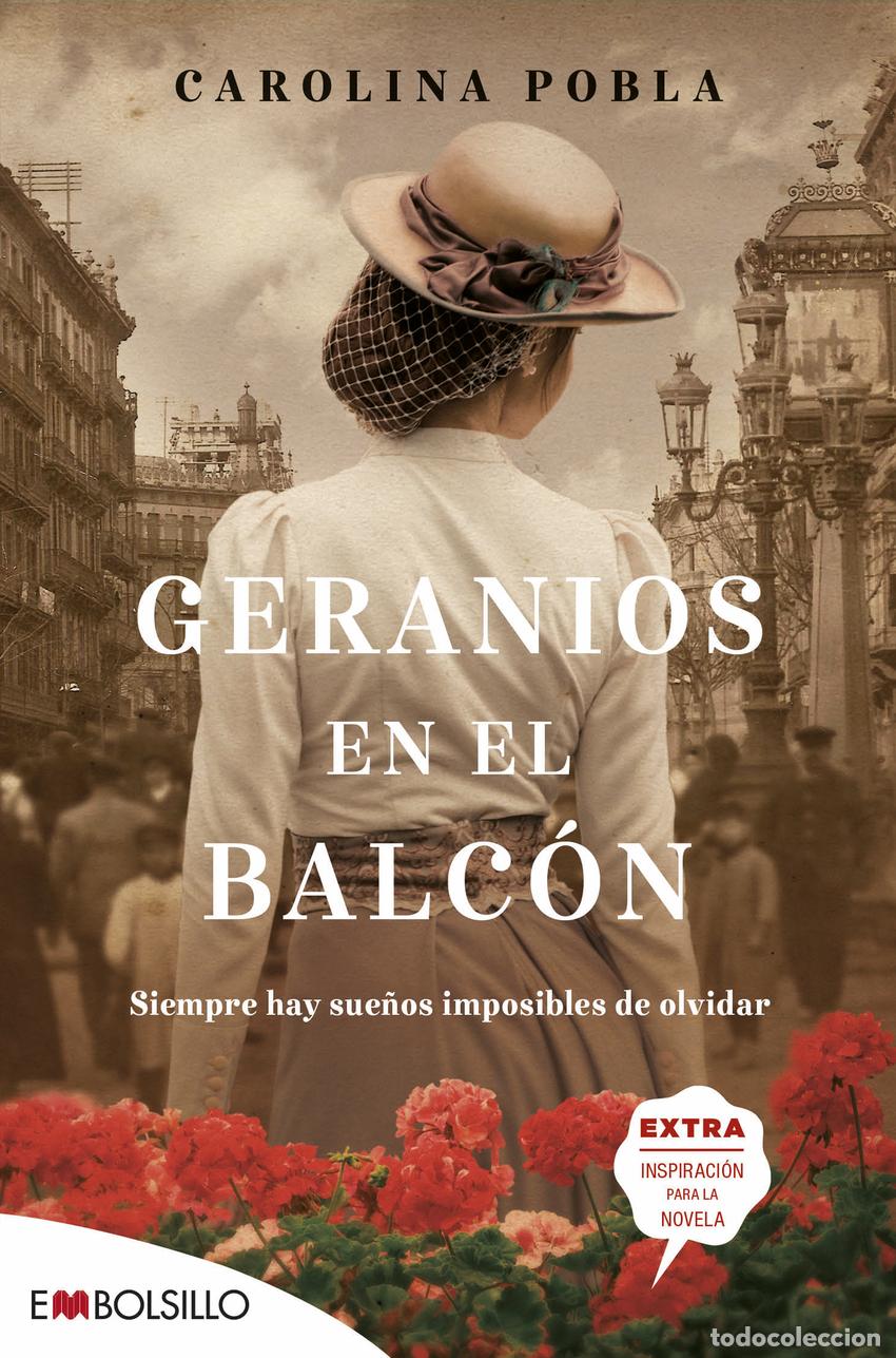 Libros: Geranios en el balc&oacute;n - Pobla, Carolina - Foto 1