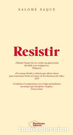 Libros: Resistir - Saqu&eacute;, Salom&eacute;