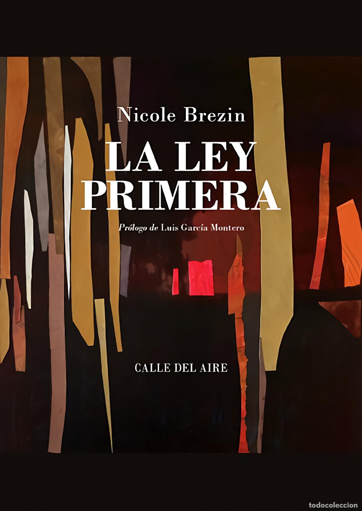 Libros: La ley primera - Brezin, Nicole - Foto 1