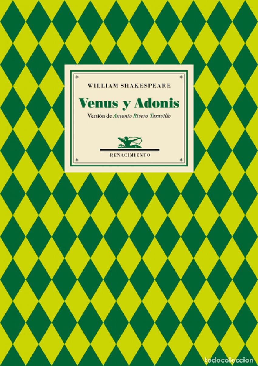 Libros: VENUS Y ADONIS - SHAKESPEARE, WILLIAM - Foto 1