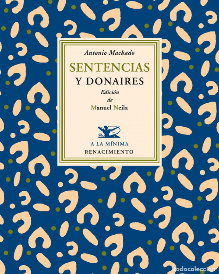Libros: Sentencias y donaires - Machado, Antonio - Foto 1