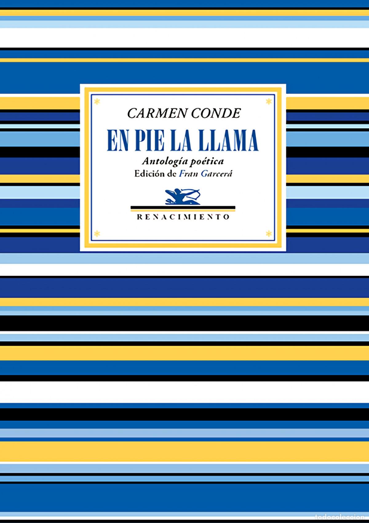 Libros: En pie la llama - CONDE, CARMEN - Foto 1