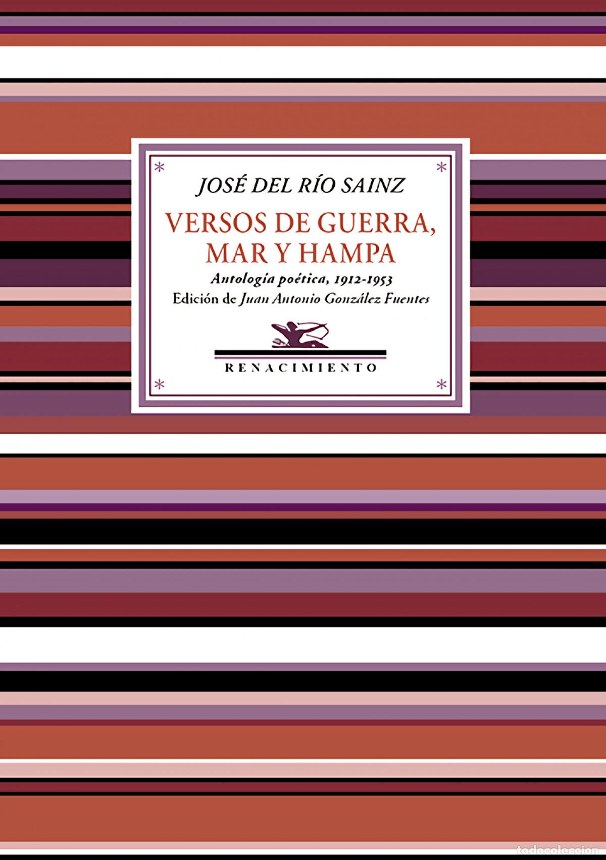B&uuml;cher: Versos de guerra, mar y hampa - R&iacute;o Sainz, Jos&eacute; del