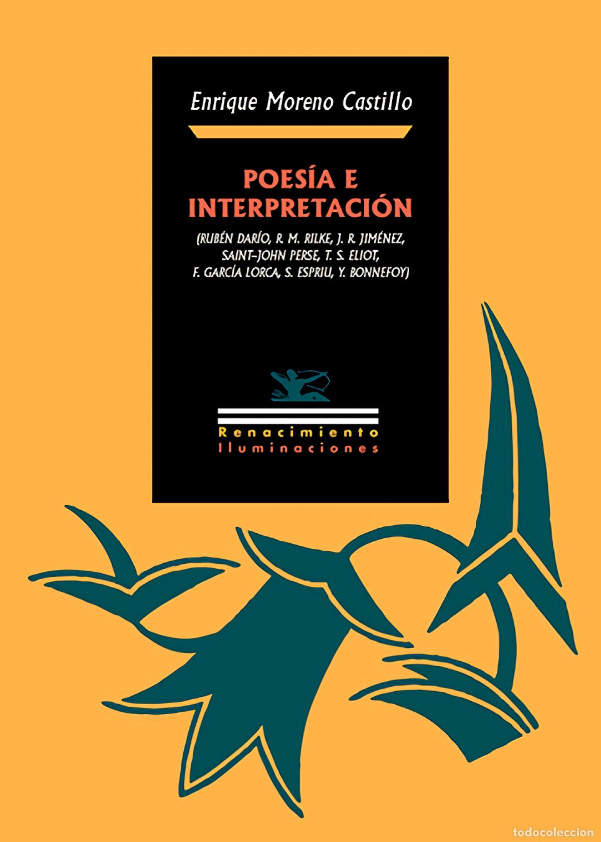 books: Poes&iacute;a e interpretaci&oacute;n - Moreno Castillo, Enrique