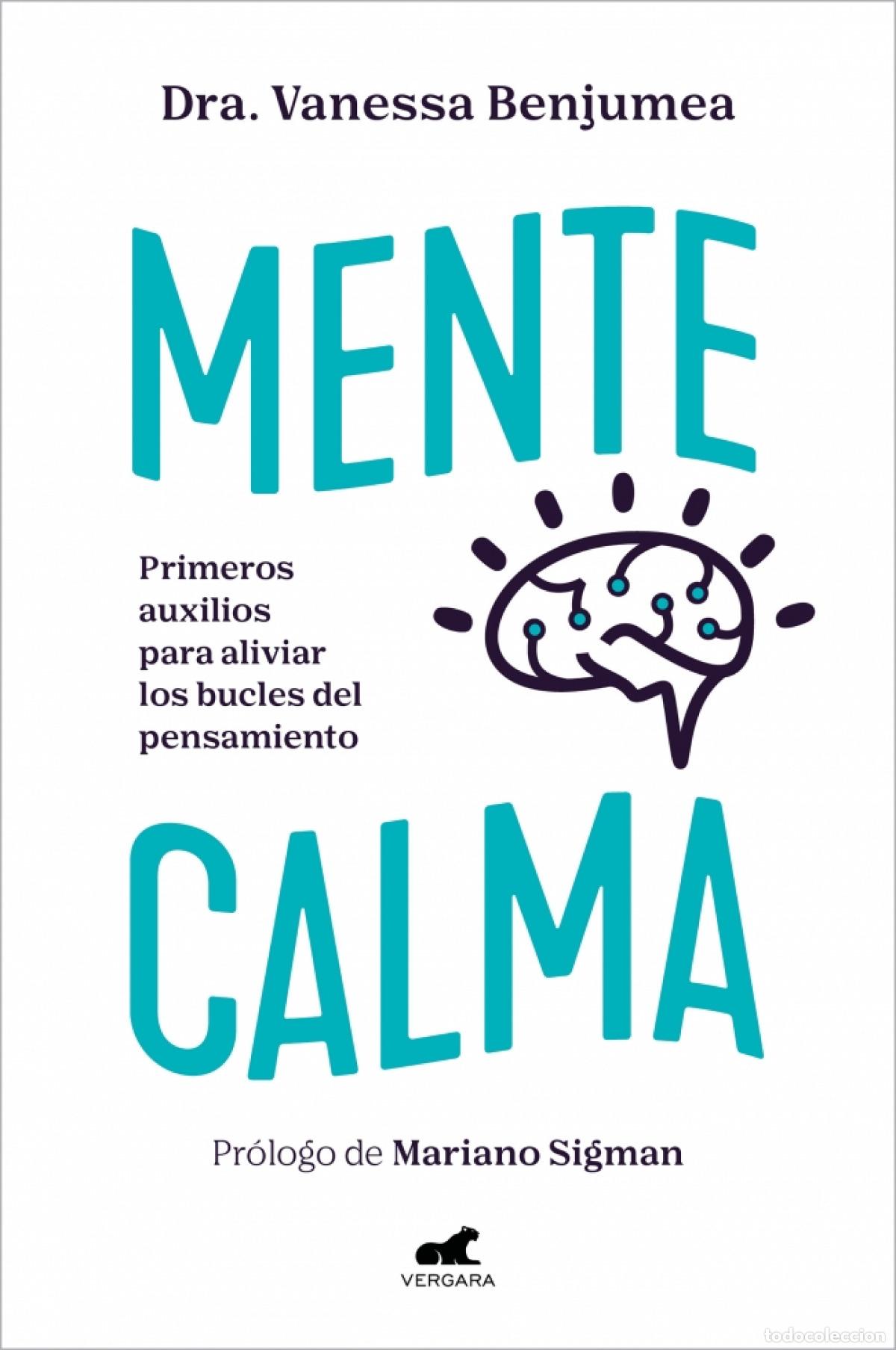 books: MENTE CALMA - DRA VANESSA BENJUMEA