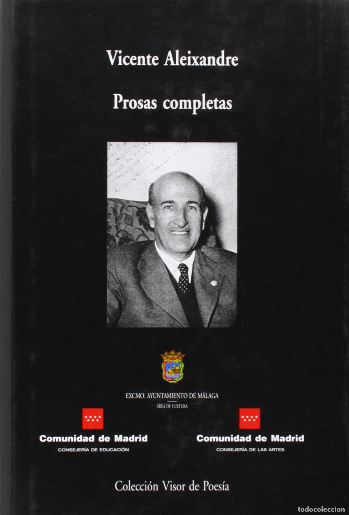 books: Prosas Completas - Aleixandre, Vicente