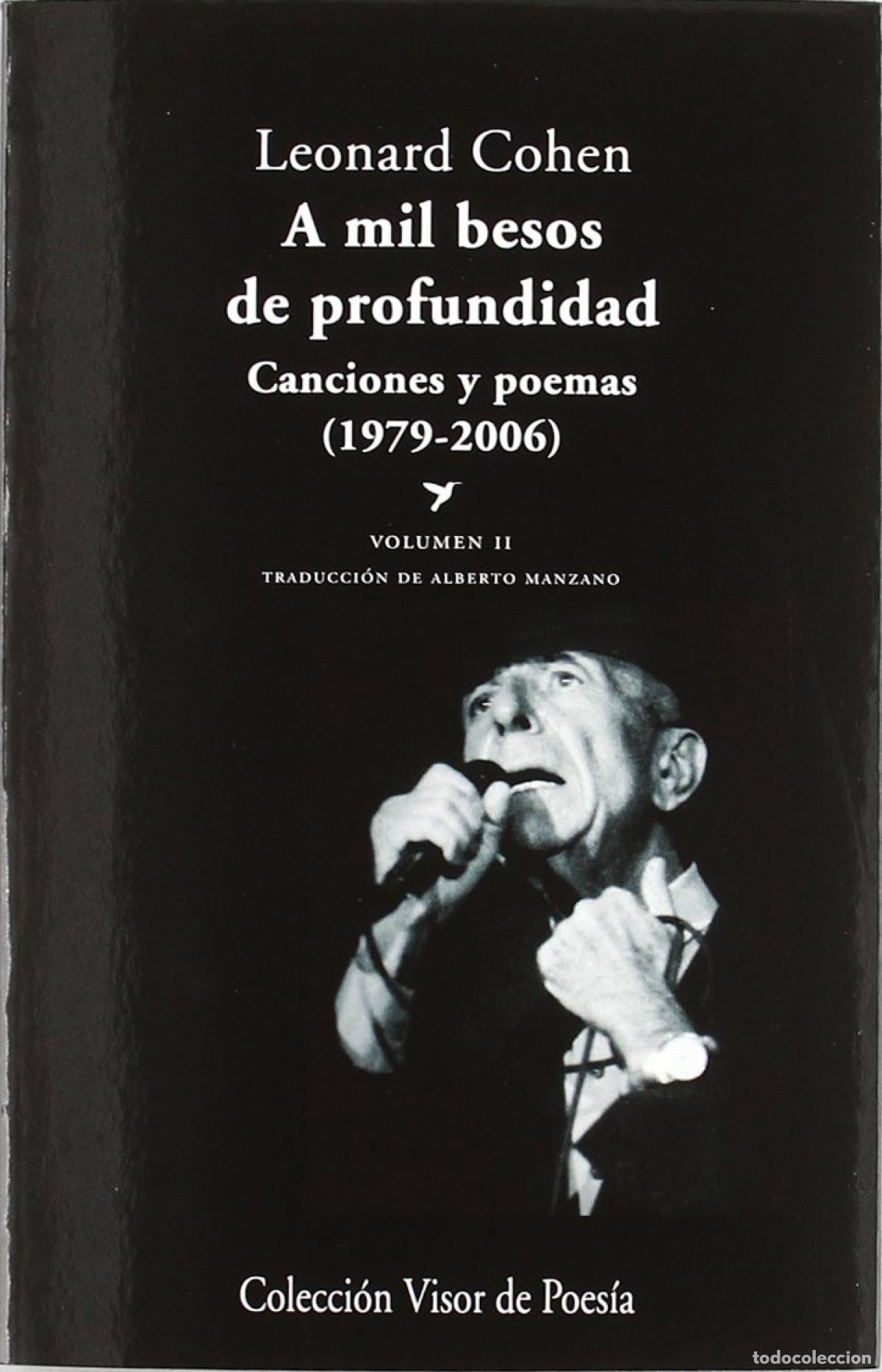 books: A mil besos de profundidad - Cohen, Leonard
