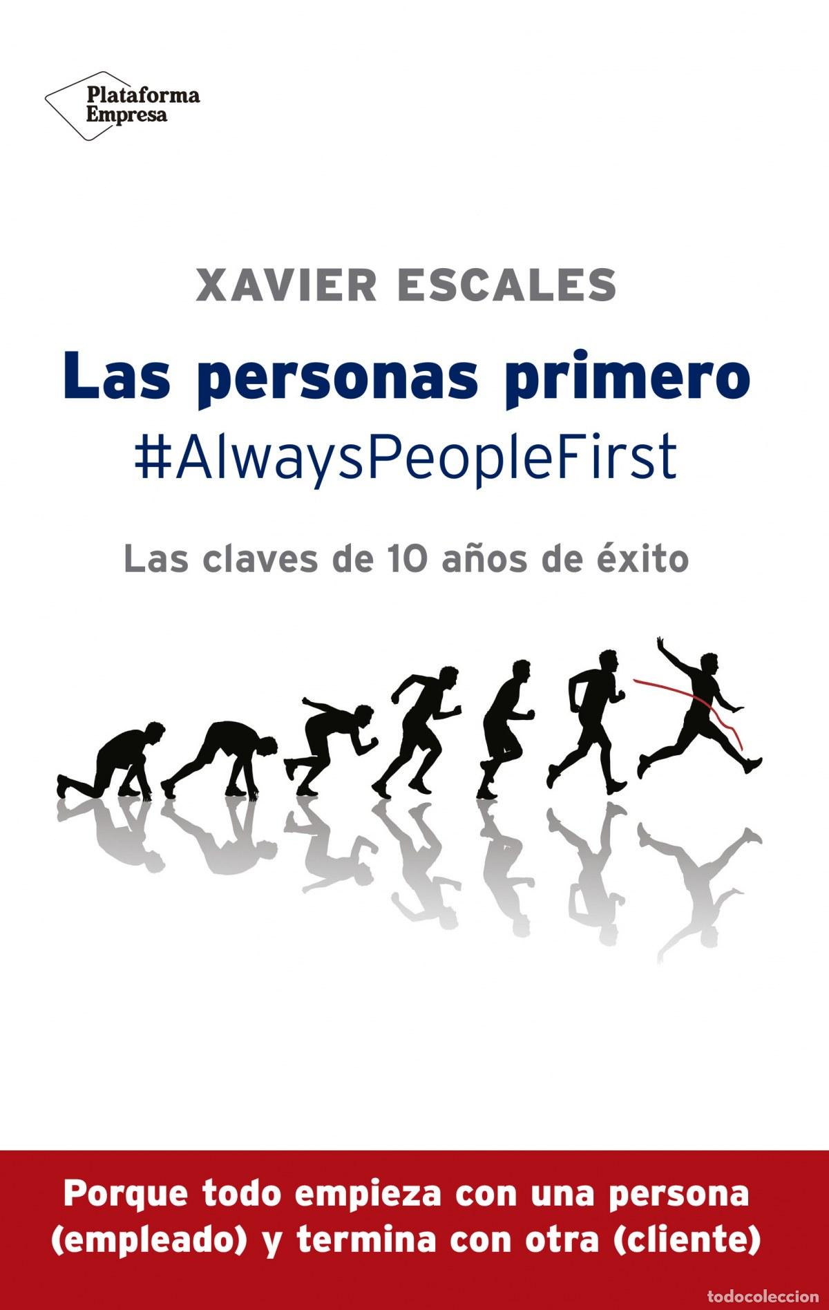 Libros: LAS PERSONAS PRIMERO - Escales, Xavier