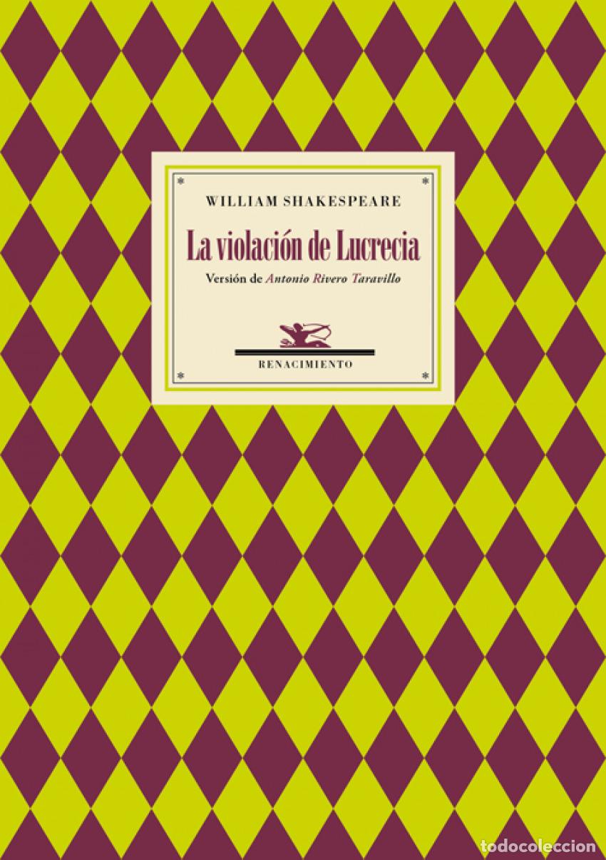 Libros: LA VIOLACI&oacute;N DE LUCRECIA - SHAKESPEARE, WILLIAM - Foto 1