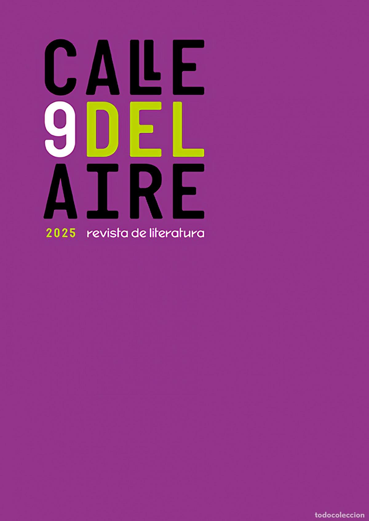 Libri di seconda mano: Calle del Aire. Revista de literatura, 9 - Vv.Aa.3