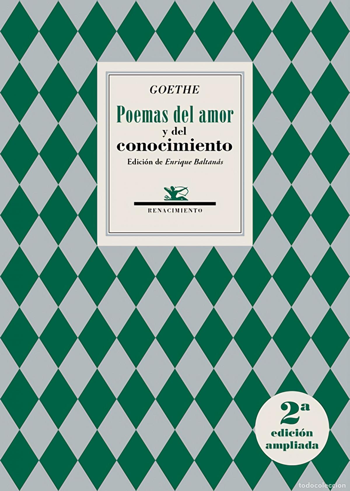 Libri di seconda mano: Poemas del amor y del conocimiento - GOETHE, JOHANN WOLFGANG VON