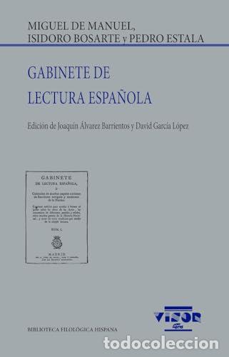 Libri di seconda mano: GABINETE DE LECTURA ESPA&Ntilde;OLA - MANUEL, MIGUEL DE/BOSARTE, ISIDORO/ESTALA, PEDRO