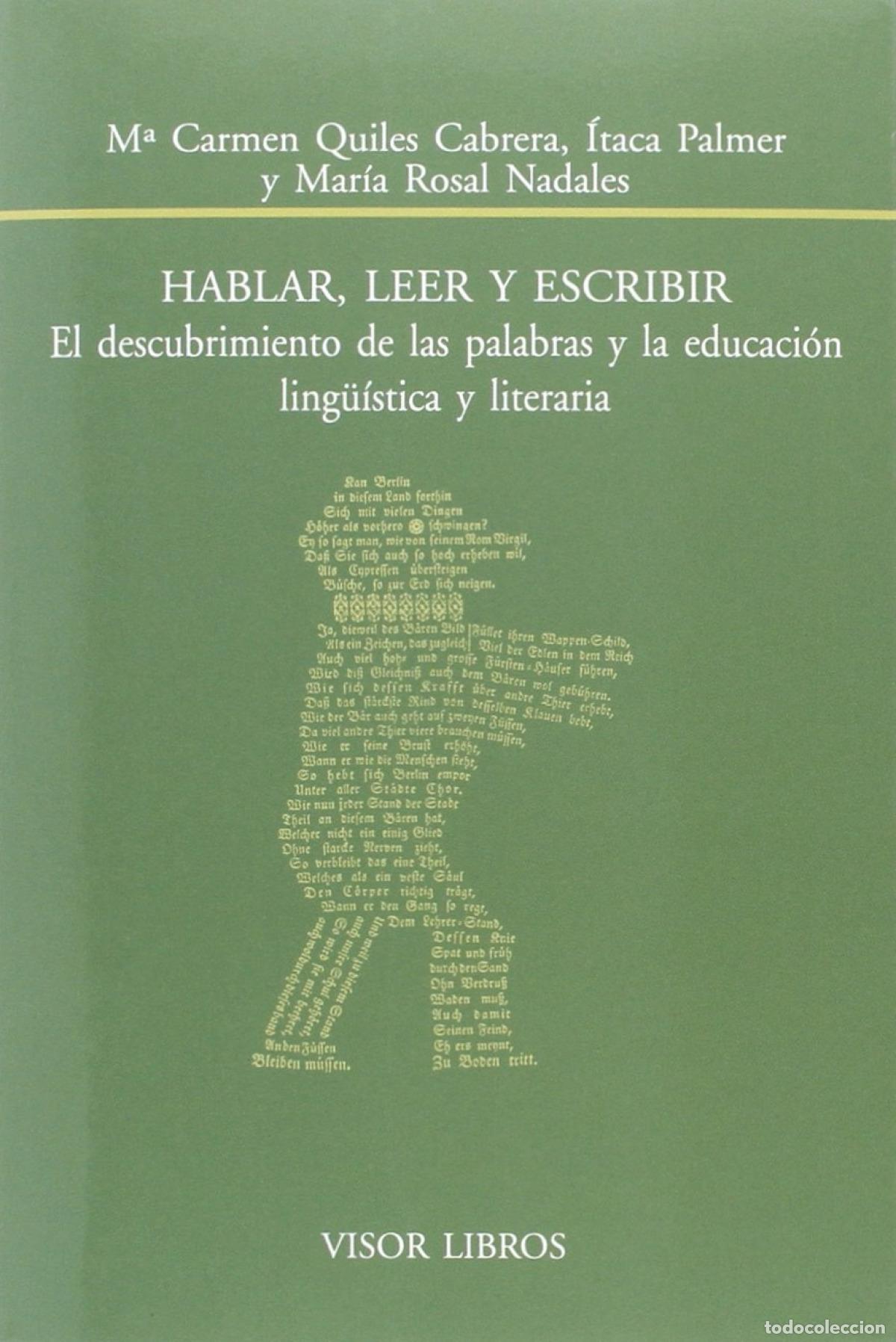 Libros: HABLAR LEER Y ESCRIBIR - VV.AA. - Foto 1