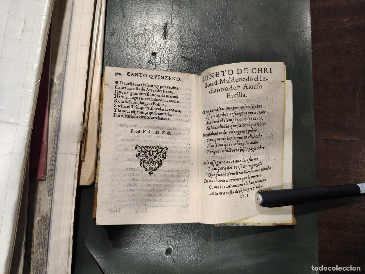 Libros: ERCILLA Y ZUNIGA. (Alonso) - LA ARAUCANA - Foto 3