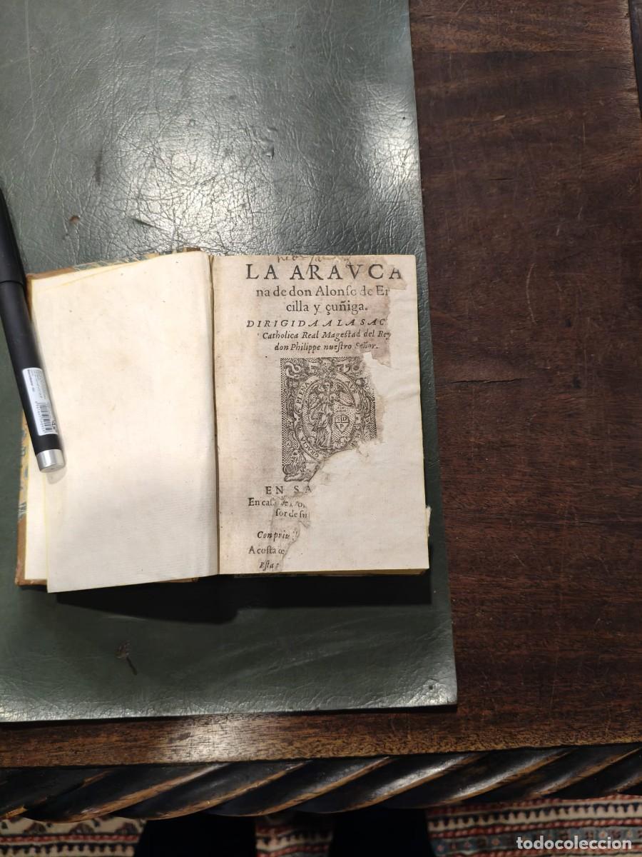 Libros: ERCILLA Y ZUNIGA. (Alonso) - LA ARAUCANA - Foto 6