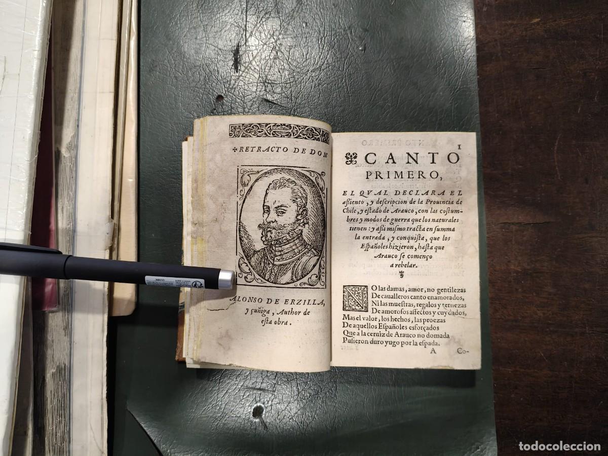 Libros: ERCILLA Y ZUNIGA. (Alonso) - LA ARAUCANA - Foto 9