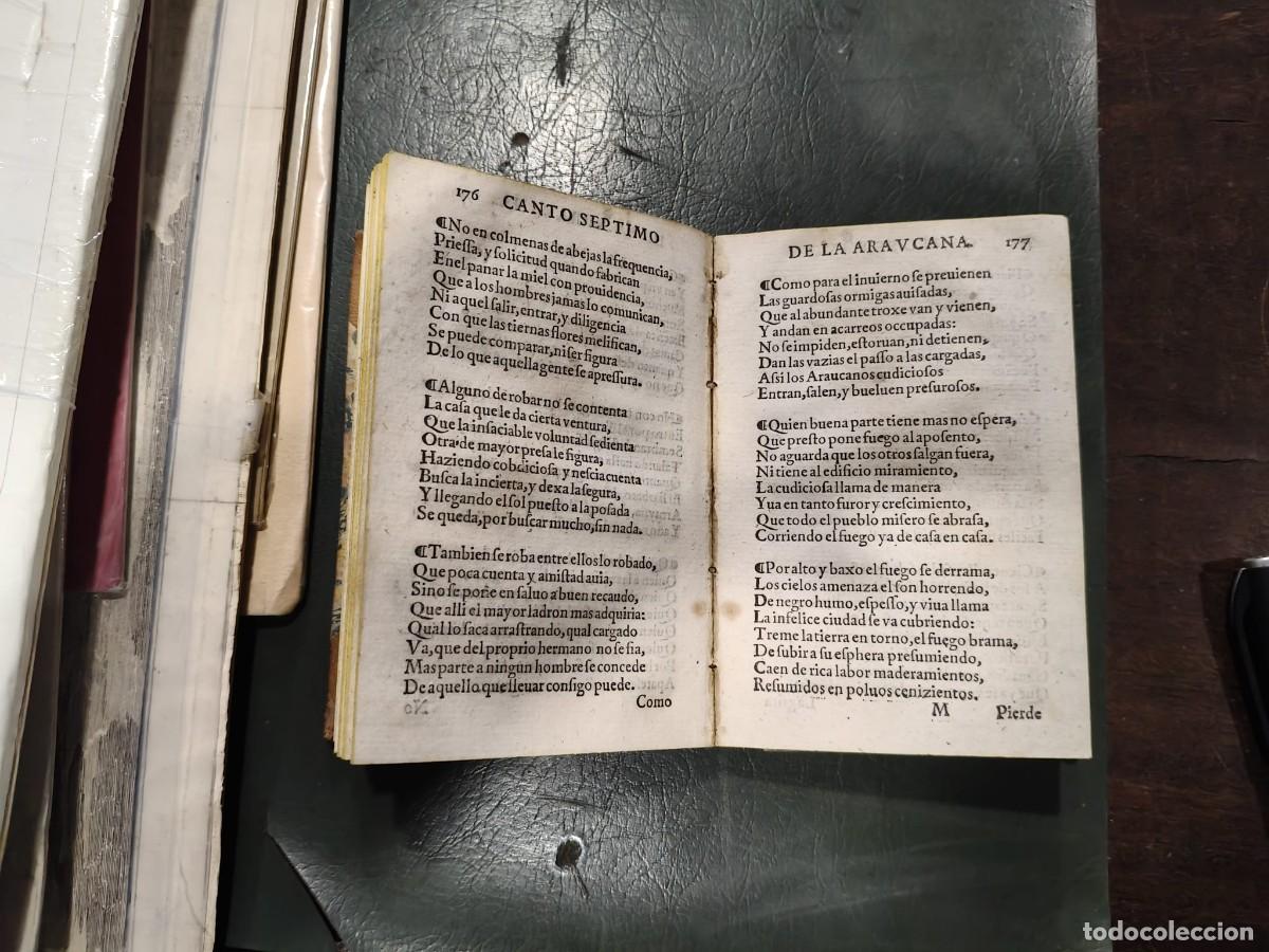 Libros: ERCILLA Y ZUNIGA. (Alonso) - LA ARAUCANA - Foto 10