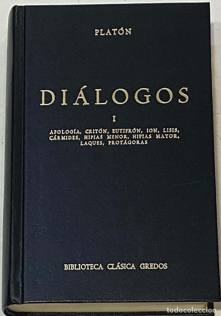Libri di seconda mano: Di&aacute;logos I. Apolog&iacute;a, Crit&oacute;n, Eutifr&oacute;n, Ion, y otros. - Plat&oacute;n