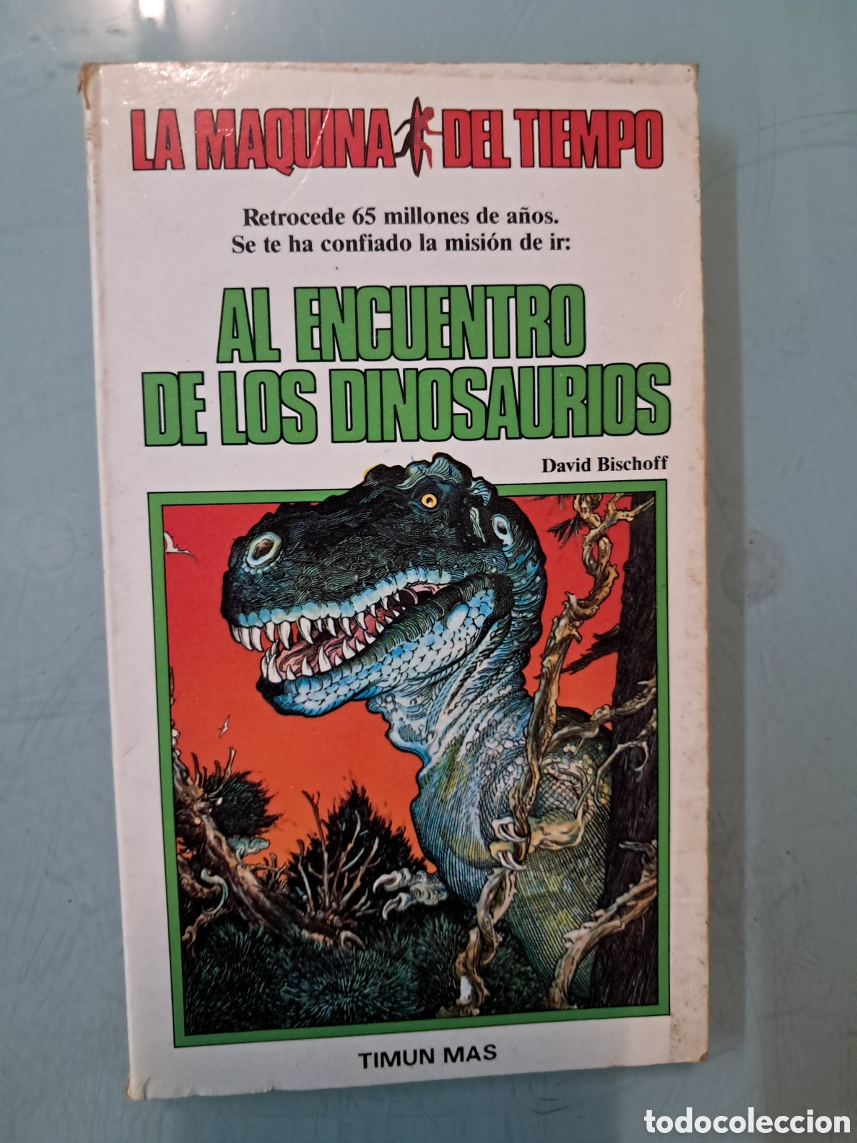 Libros: Al encuentro de los dinosaurios, La m&aacute;quina del tiempo, Timun mas
