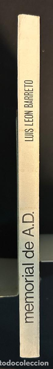 Libros: MEMORIAL DE A.D. - LUIS LEON BARRETO - 1978 - CANARIAS - Foto 3