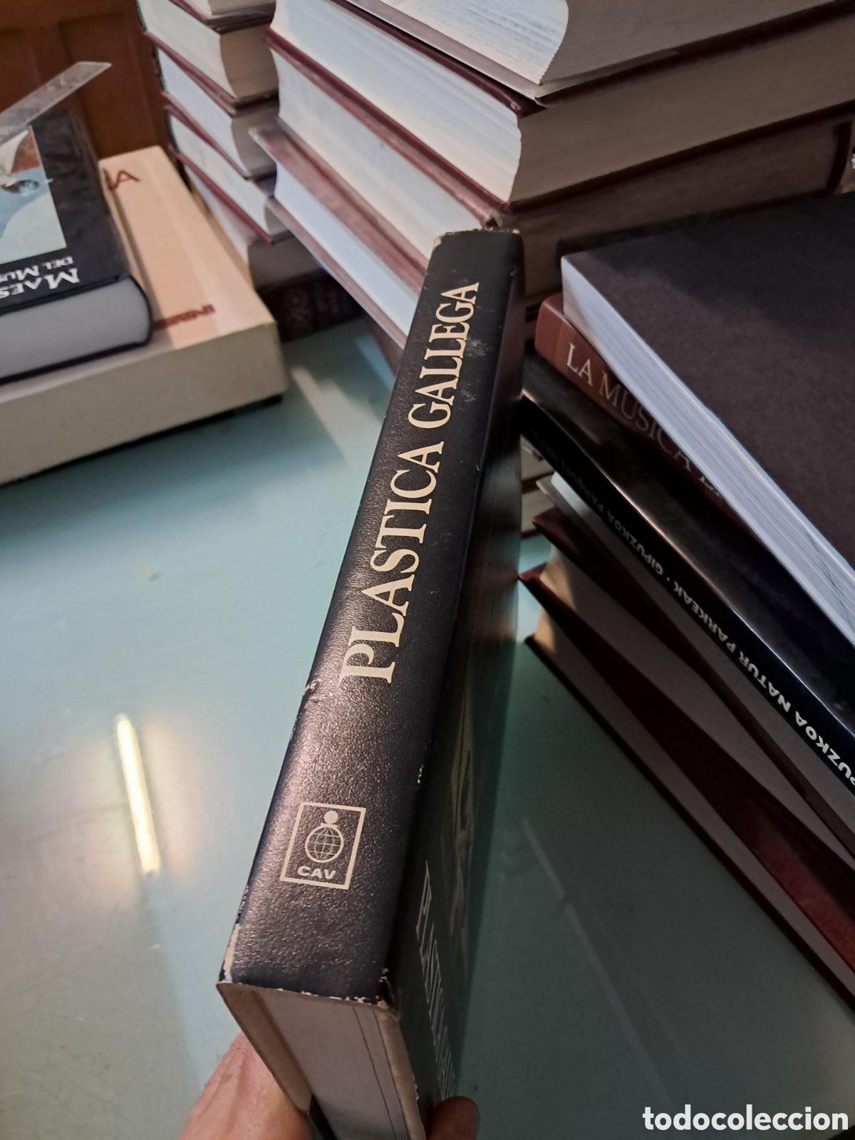 Libros: Manuel Colmeiro, Pl&aacute;stico gallega, CAB - Foto 2