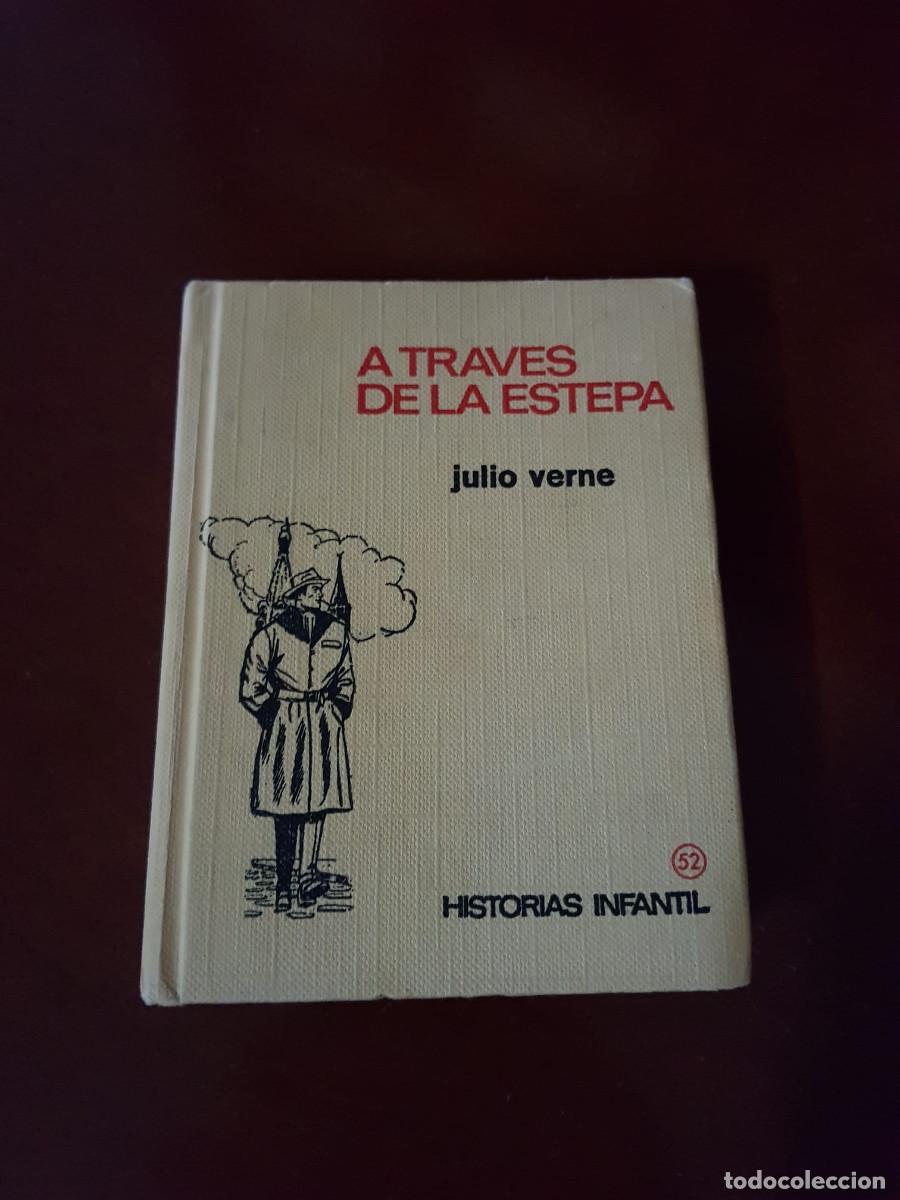 Libros: A TRAVES DE LA ESTEPA-JULIO VERNE - Foto 1