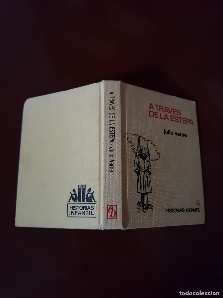 Libros: A TRAVES DE LA ESTEPA-JULIO VERNE - Foto 2