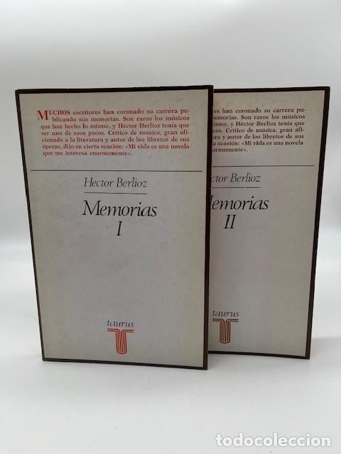 B&uuml;cher: BERLIOZ, Hector. - Memorias (2 tomos).