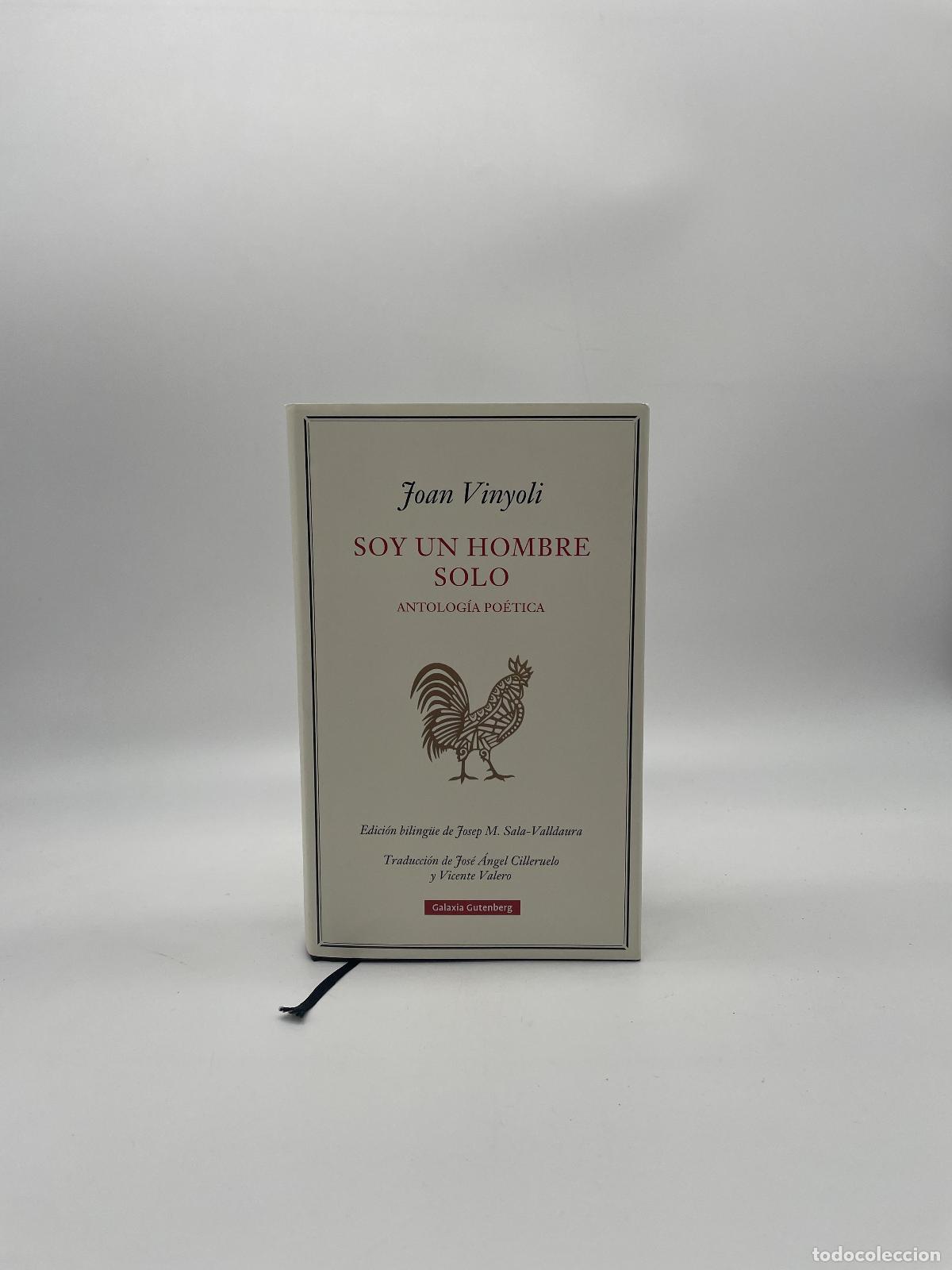 Libros: VINYOLI, Joan. - Soy un hombre solo.