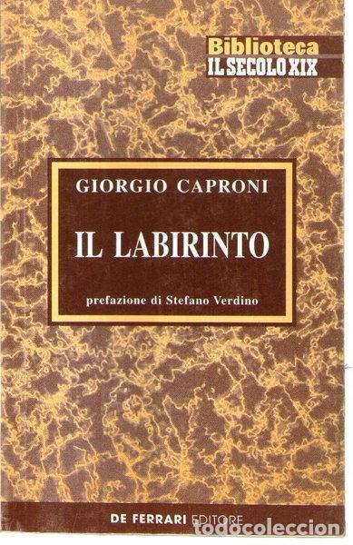 Livros em segunda m&atilde;o: Il labirinto- 9788871723235