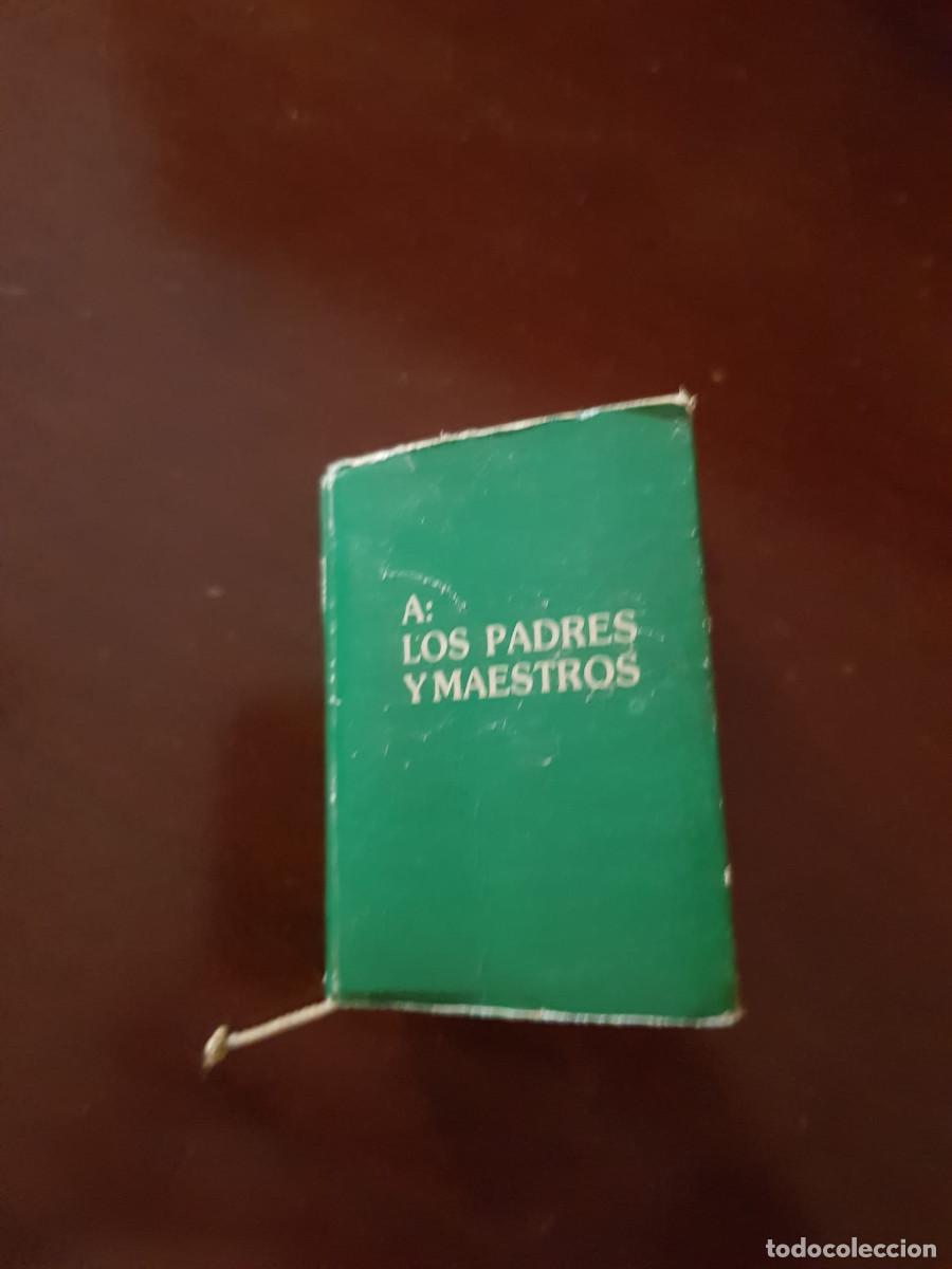 Libros: A LOS PADRES Y MAESTROS-ALBERTOBRICE&Ntilde;O POLO-A&Ntilde;O 1990-PERU-MINI LIBRO