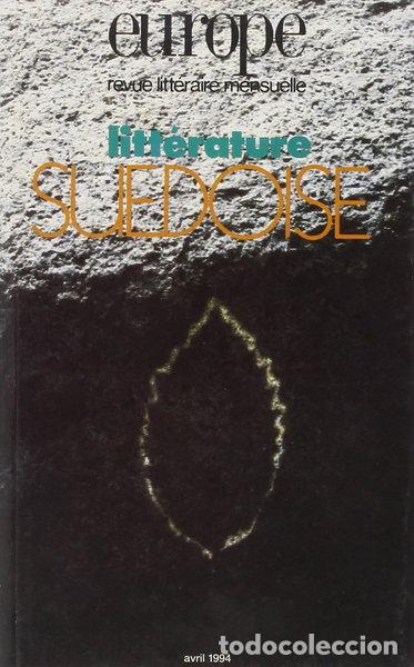Livres: Europe n&deg;780: Litt&eacute;rature su&eacute;doise- 9782209068777