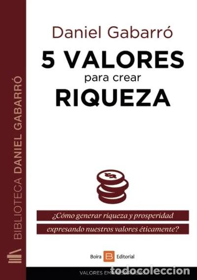 Livros em segunda m&atilde;o: 5 valores para crear riqueza- 9788415218913