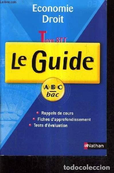Libri di seconda mano: Economie Droit Tle STT- 9782091871400