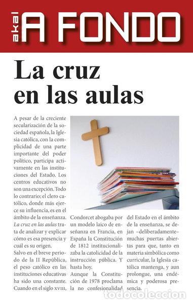 B&uuml;cher: La cruz en las aulas- 9788446041962