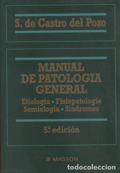 Libros: Manual de patolog&iacute;a general- 9788445801420
