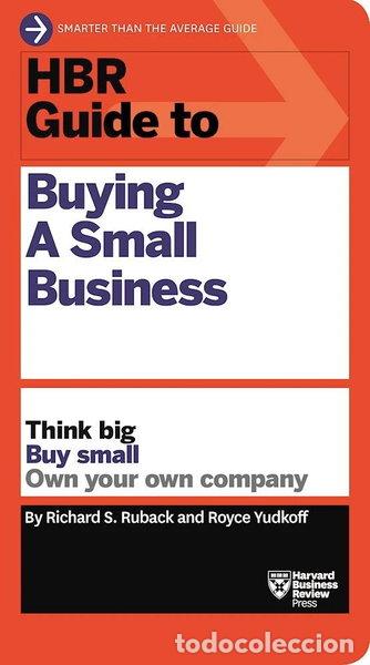 B&uuml;cher: HBR Guide to Buying a Small Business- 9781633692503