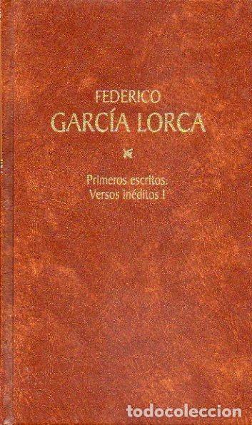 Libros: Primeros escritos. Versos in&eacute;ditos I- 9788447313310