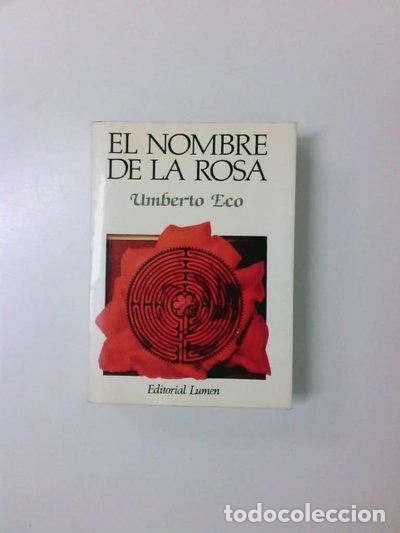 Libros: El nombre de la rosa- 9788426411488