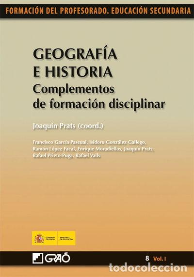 B&uuml;cher: Geograf&iacute;a e Historia. Complementos de formaci&oacute;n disciplinar- 9788499800912