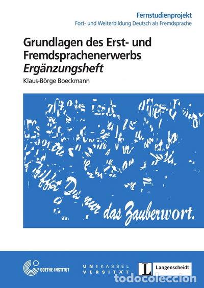 B&uuml;cher: Grundlagen des Erst- und Fremdsprachenerwerbs - Erg&auml;nzungsheft- 9783126064873