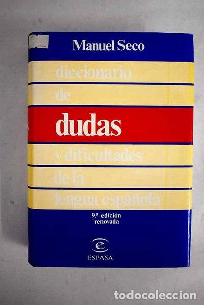 B&uuml;cher: Diccionario de dudas y dificultades de la lengua espa&ntilde;ola- 9788423969487