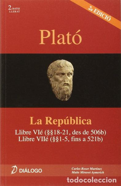 books: La Rep&uacute;blica, llibre VI y VII- 9788496976405