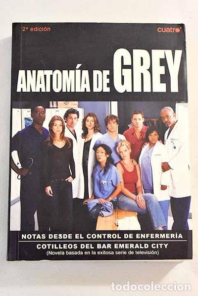 Livres: Anatom&iacute;a de Grey- 9788493537029