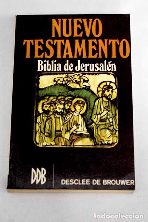 Libros: Nuevo Testamento: Biblia de Jerusal&eacute;n