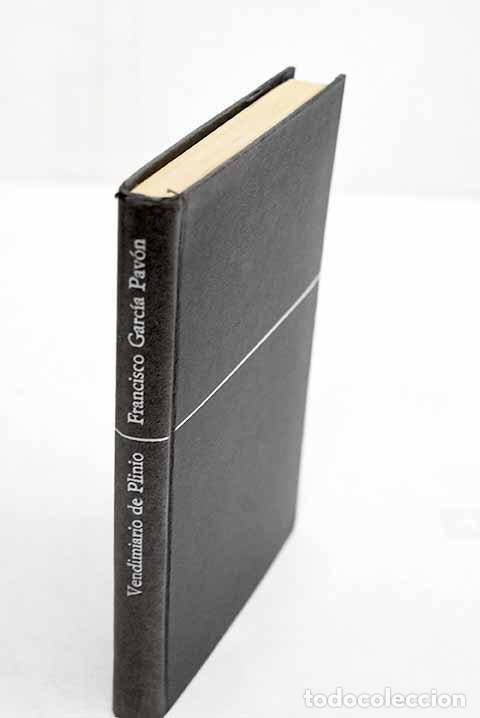 books: Vendimiario de Plinio.- Garc&iacute;a Pav&oacute;n, Francisco
